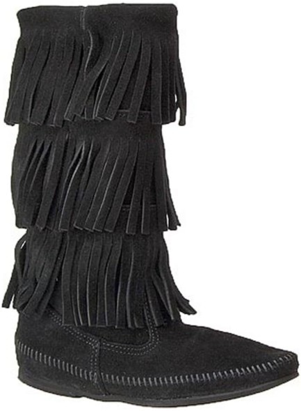Women's 3-Layer Fringe Boot