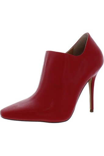 Womens Carolie Comfort Insole Faux Leather Ankle Boots 