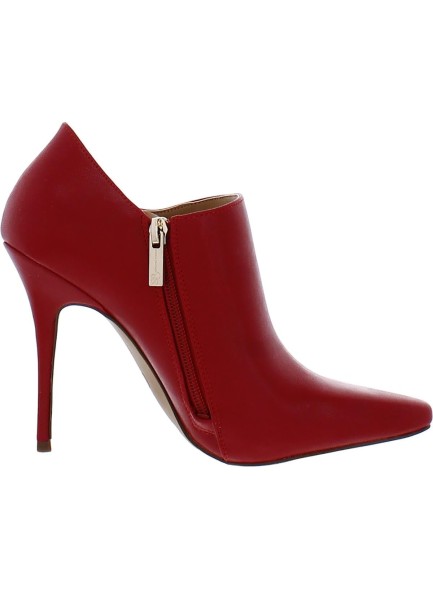 Womens Carolie Comfort Insole Faux Leather Ankle Boots