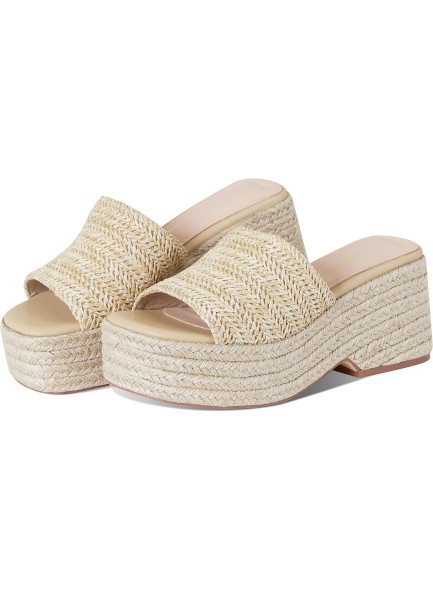 Platform Slip on Espadrille Sandals for Women Wedges Slides Bohemia Sandals Flatform Open Toe Beach Sandals