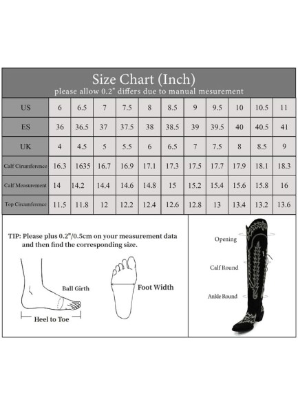 Embroidered Cowboy Boots Lace up Thigh High Boots Wide Calf Over The Knee Boots Side Zip Western Cowgirl Boots