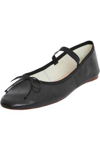 Women's Flats,Square Toe Shoes,Cute Bowknot Dress Shoes 