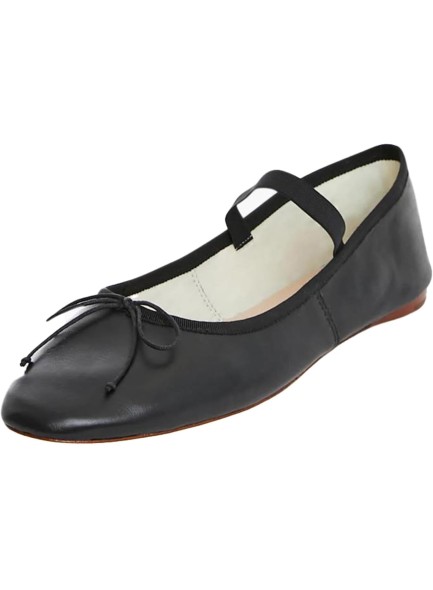 Women's Flats,Square Toe Shoes,Cute Bowknot Dress Shoes