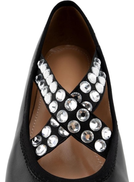 Women's Ankle Strap Flats Square Toe Rhinestone Cross Strap Flats Comfortabel Casual Dress Flats Shoes