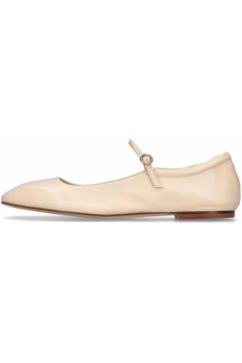 Flat Shoes for Women Square Toe Buckle Strap Dressy Comfortable Slip On Flats 