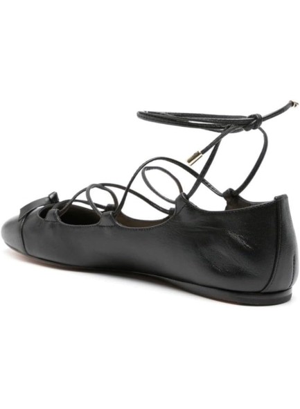 Flats for Women Round Toe Lace Up Ballerina Flat Shoes Ankle Strap Wrap Cute Bowtie Ballet