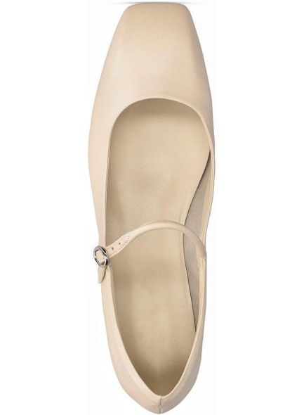 Flat Shoes for Women Square Toe Buckle Strap Dressy Comfortable Slip On Low Heel Flats