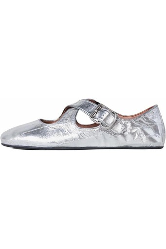 Women Criss Cross Bellet Flats Elastic Ankle Strap Flats Shoes