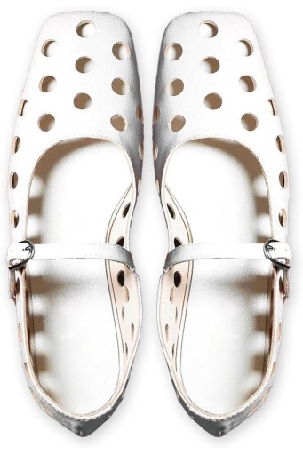 Women's Flats;Square Toe Hollow Flat Shoes with Adjustable Buckle;Soft Comfortable Low Heel Flat Shoes